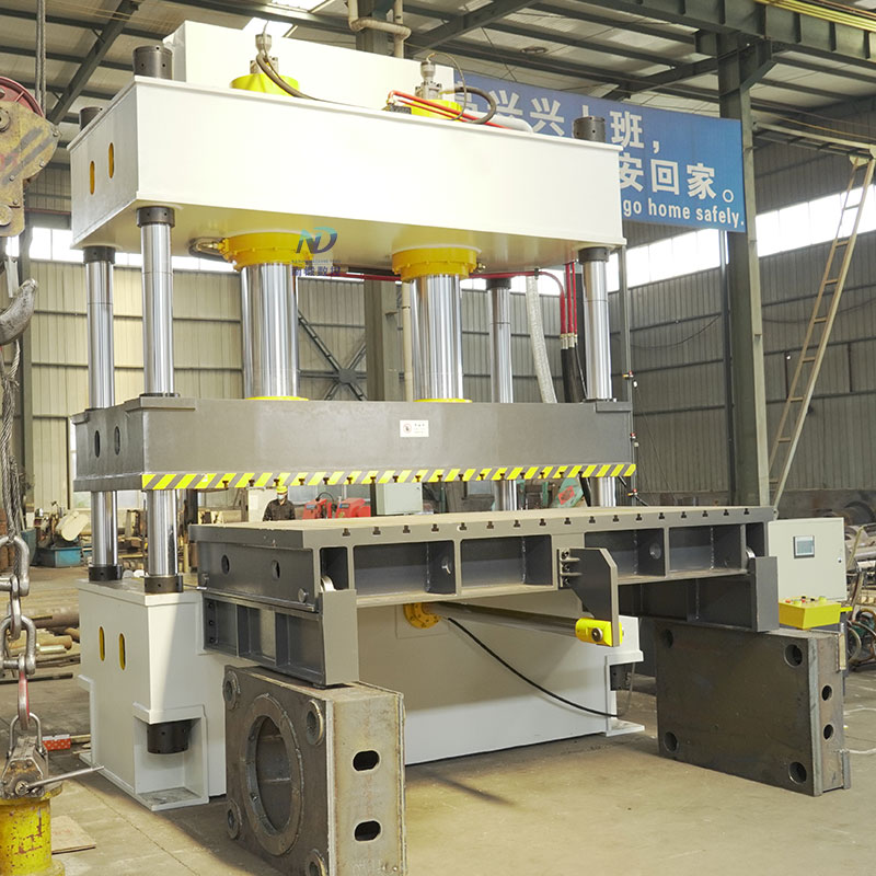 定制450噸油壓機三梁四柱壓機熱壓成型液壓機