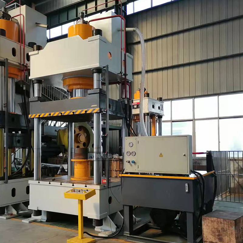 滕州500噸不銹鋼單槽雙槽水槽拉伸成型四柱油壓機(jī)