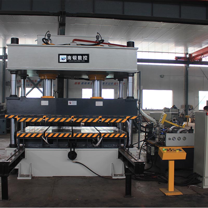 滕州 樹(shù)脂瓦樹(shù)脂井蓋成型油壓機(jī) 秸稈瓦熱壓成型四柱液壓機(jī)