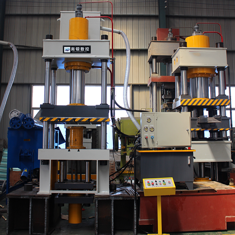 滕州200噸銅壺底座拉伸成型四柱液壓機 單動薄板拉伸成型油壓機