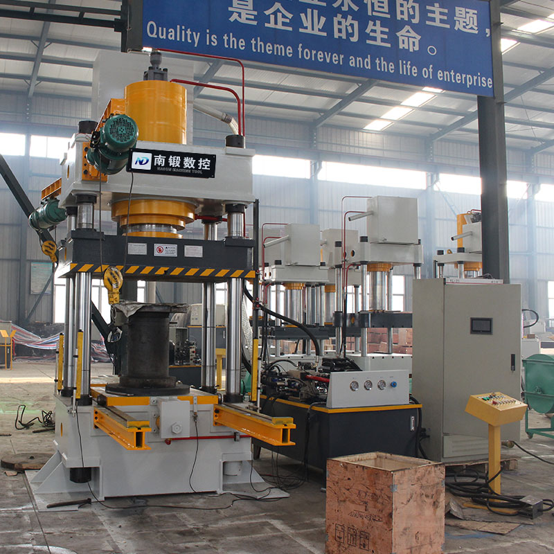 400噸液壓機帶雙移動工作臺四柱油壓機400T帶升降裝置壓力機