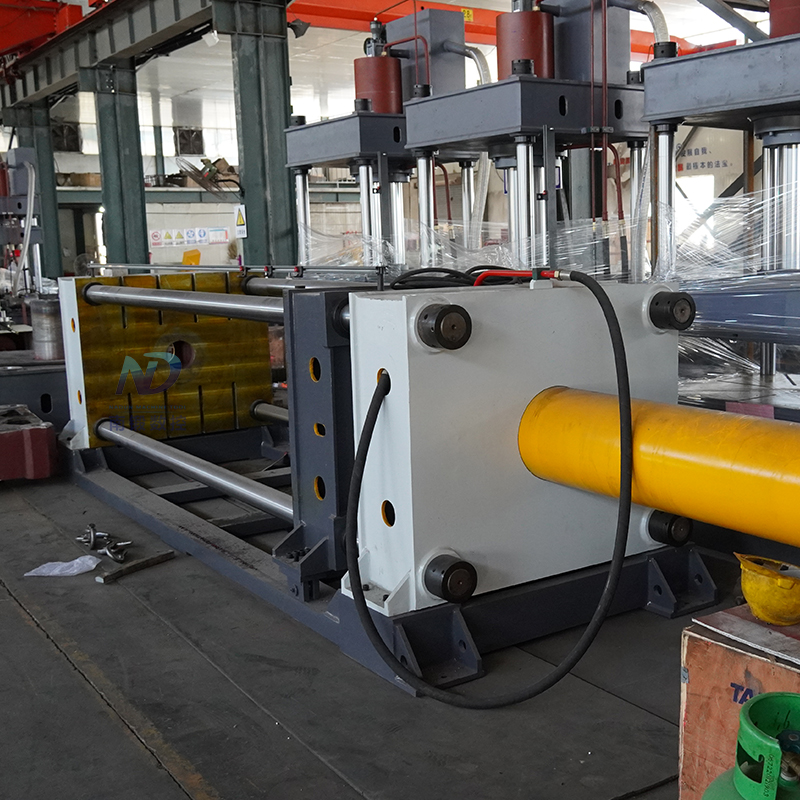 200噸三梁四柱臥式液壓機試機視頻