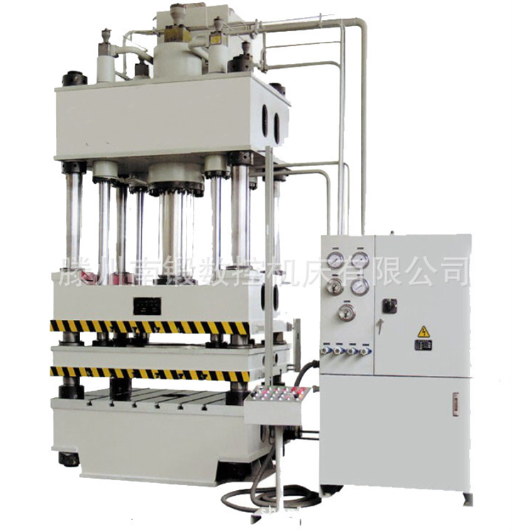 315噸大臺面拉伸成型三梁四柱油壓機介紹