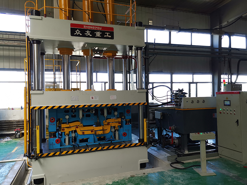 315噸三梁四柱油壓機廠家直銷汽車內飾液壓機