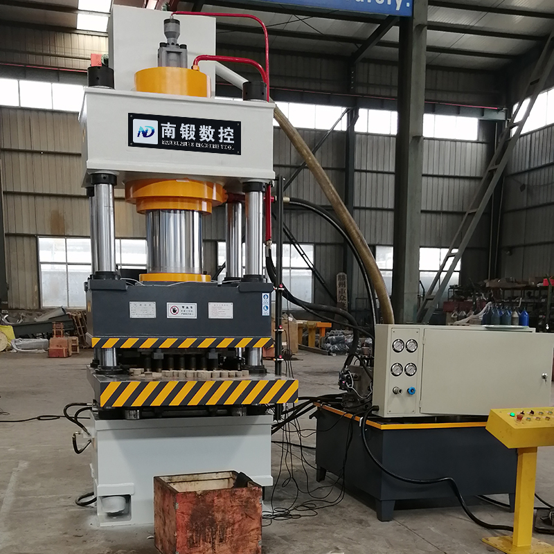 315噸育苗塊粉末成型四柱壓機營養土成型油壓機