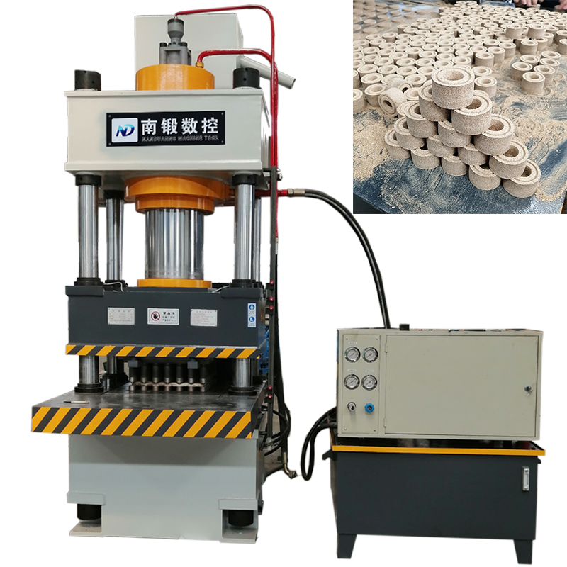 315噸育苗塊粉末成型四柱壓機營養土成型油壓機