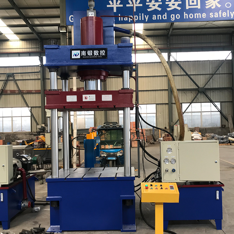 315噸三梁四柱液壓機 灰斗車拉伸成型油壓機