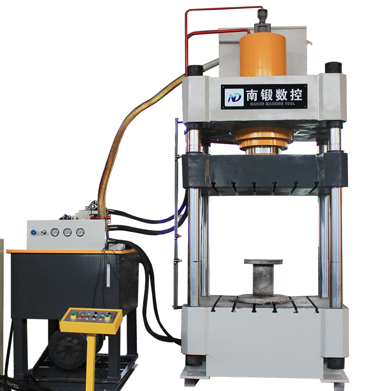 315t三梁四柱油壓機快速帶下頂缸，300噸拉伸成型油壓機