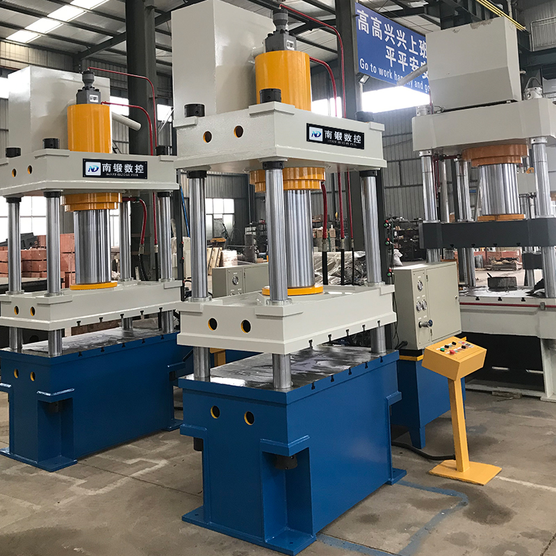 100T不銹鋼成型油壓機，100噸三梁四柱油壓機