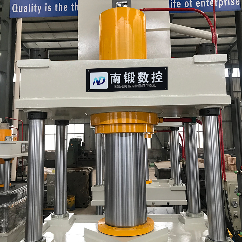 100T不銹鋼成型油壓機，100噸三梁四柱油壓機