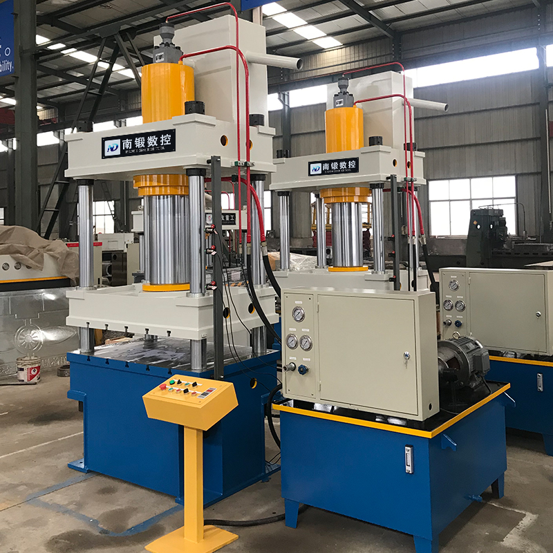 100T不銹鋼成型油壓機，100噸三梁四柱油壓機