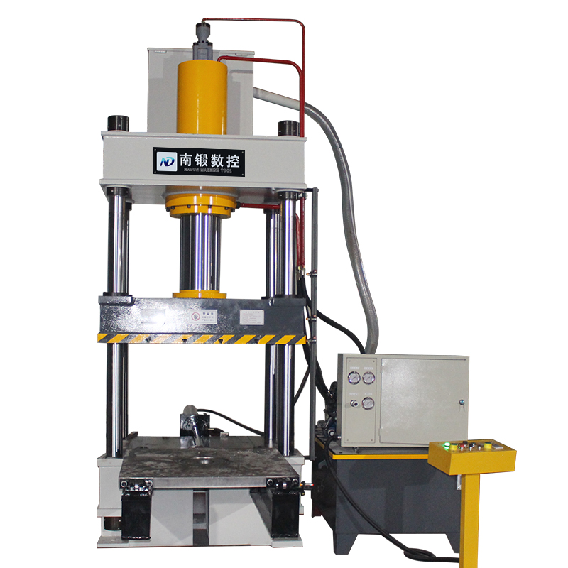 200t三梁四柱油壓機滕州200噸成型四柱油壓機移動工作臺