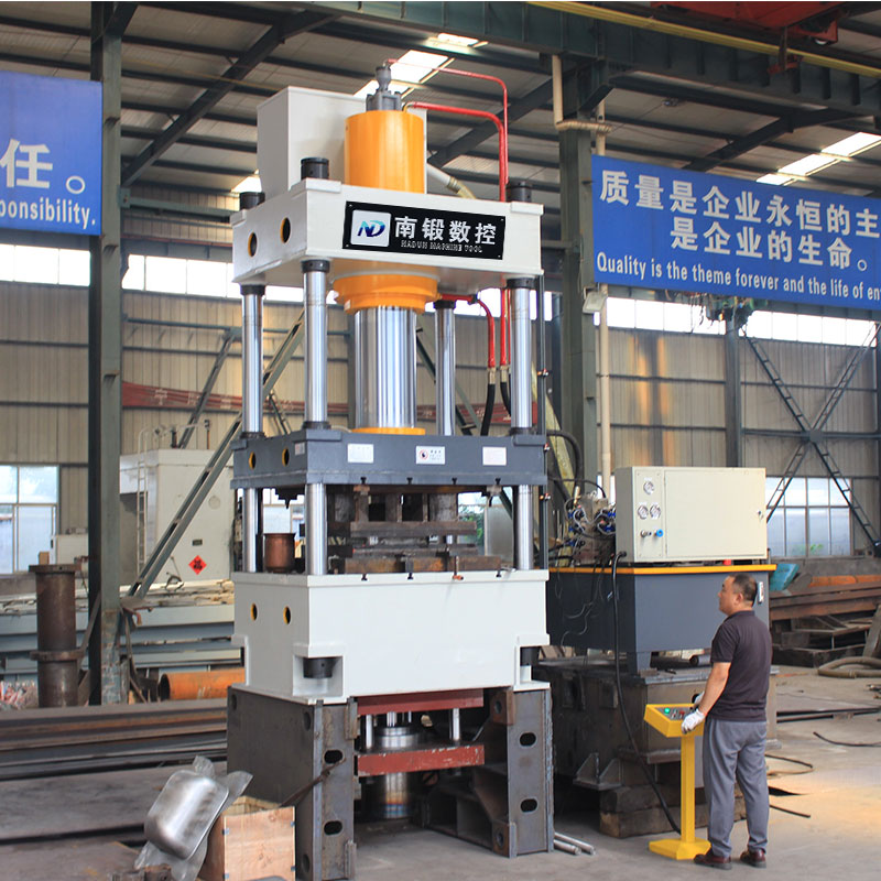 滕州315噸豬料槽拉伸成型液壓機(jī)315T不銹鋼金屬成型油壓機(jī)四柱壓力機(jī)