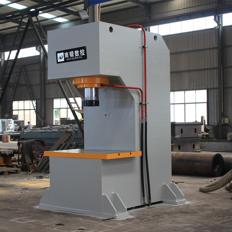 315噸校直機滕州壓裝校正整形單臂液壓機大噸位單柱油壓機