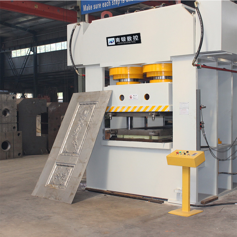 液壓機廠家 2500噸門面壓花機 框式鐵門鋼木防盜門門壓花成型油壓機 