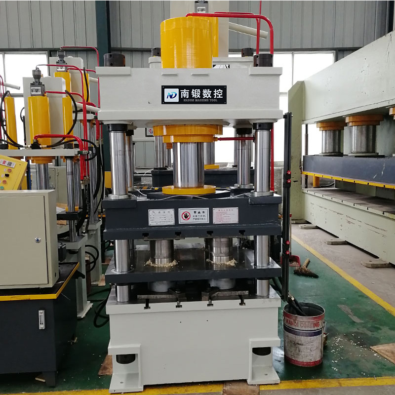 滕州液壓機廠家200噸粉末成型液壓機一出四茶餅機四柱油壓機