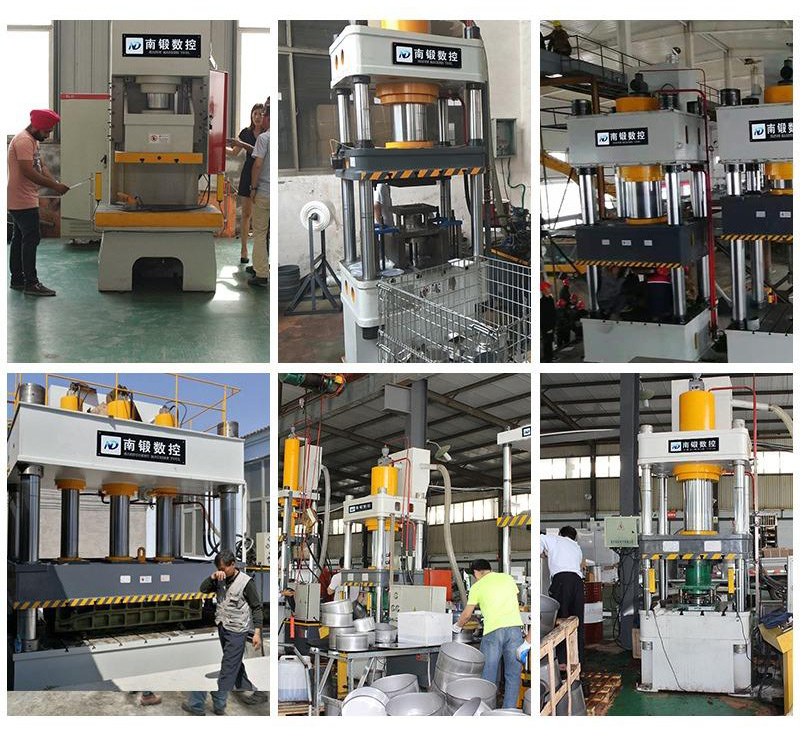 630噸汽車鈑金件拉伸液壓機四柱油壓機廠家南鍛數(shù)控