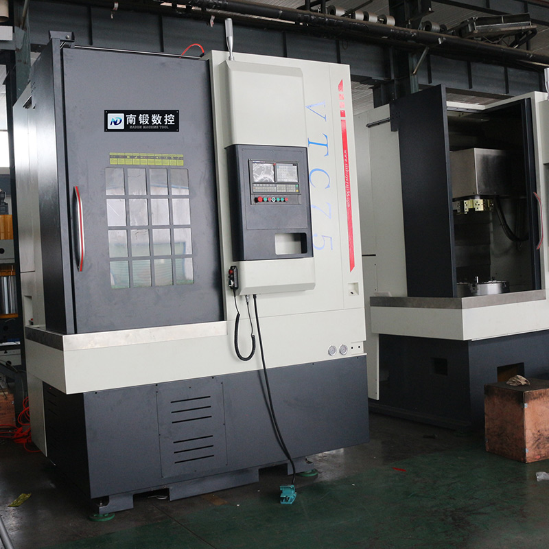 VTC750數(shù)控立車輪轂剎車鼓自動鼓切削立車